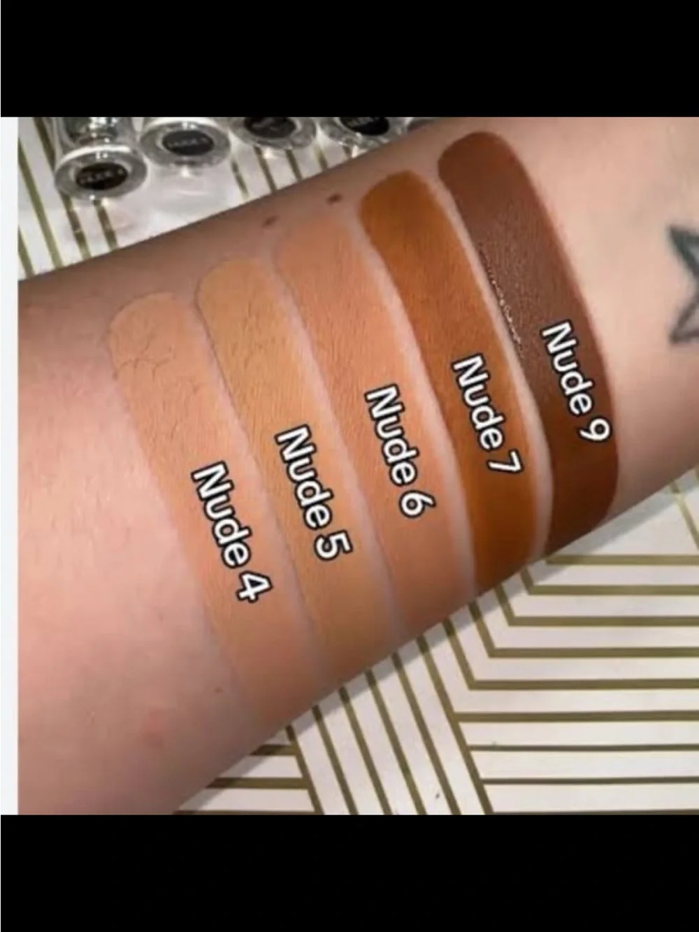 Danessa Myricks Colorfix Nudes Pigment Paint Eyeshadow Cheek Nude 4 BNIB